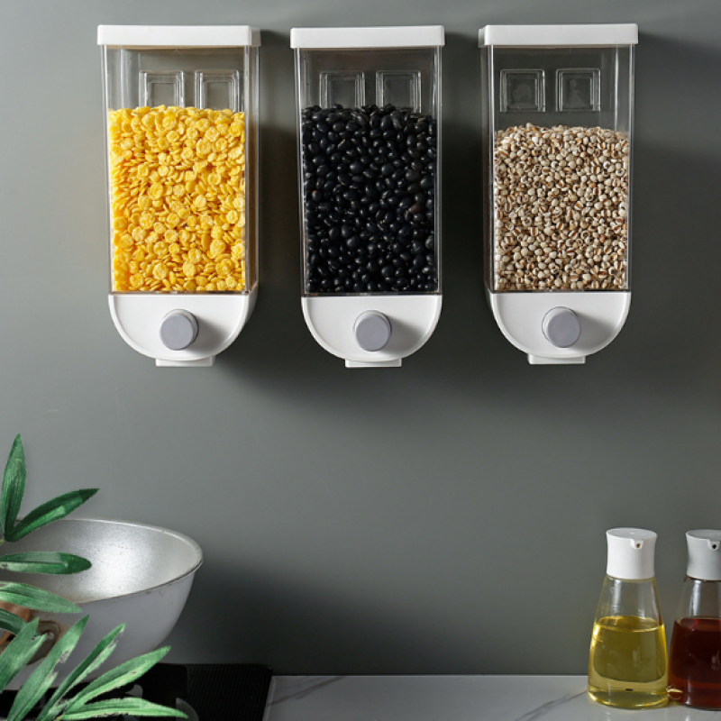 WALL MOUNTED DRY FRUIT DISPENCER