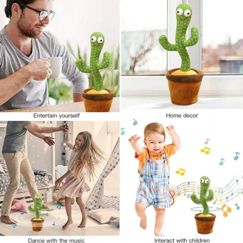 Dancing Cactus Talking Toy